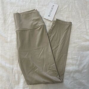 Athleta Beige High-Waist Leggings